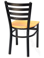 Ladder Back Metal Chair