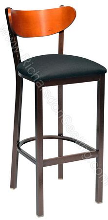 Wood Back Stools