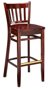 Jail House Wood Bar Stool