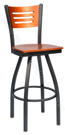 Wood Metal Stool