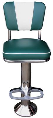 Diner Chair Mounted Stool