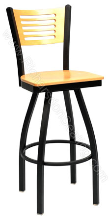 Wood Swivel Stools