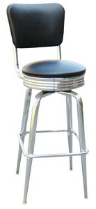 Retro Chrome Bar Stools