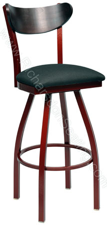 Restaurant Swivel Barstools Back Swivel Stools
