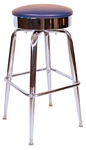 Retro Chrome Bar Stool