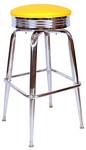 Retro Chrome Bar Stool