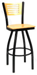 Wood Swivel Stools