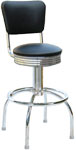 Diner Back Bar Stool